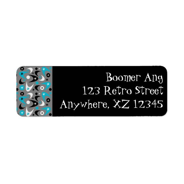 Retro Boomerangs Label (Front)