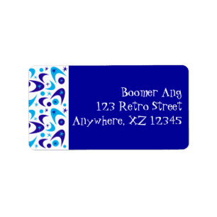 Retro Boomerangs Label