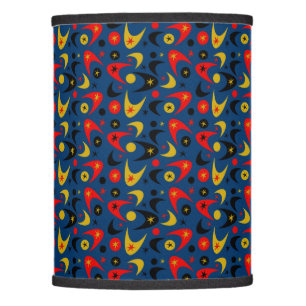 Retro Boomerangs Lamp Shade
