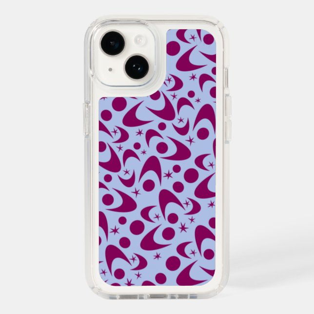 Retro Boomerangs LifeProof iPhone Case (Front)