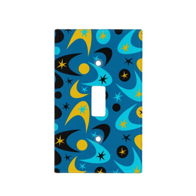 Retro Boomerangs Light Switch Cover (Front)