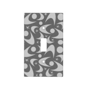 Retro Boomerangs Light Switch Cover