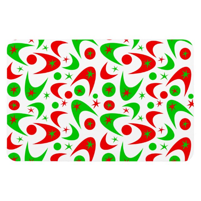 Retro Boomerangs Magnet (Horizontal)
