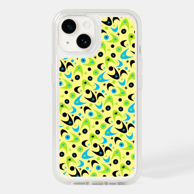 Retro Boomerangs OtterBox iPhone Case (Back)