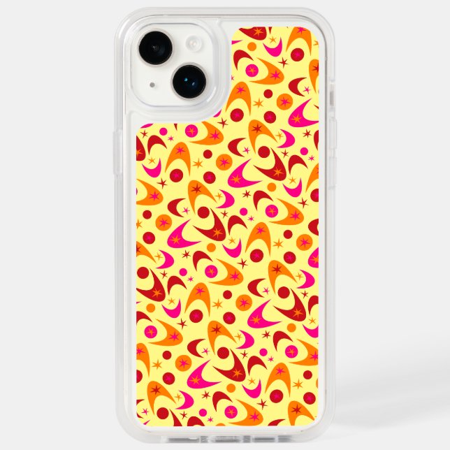 Retro Boomerangs OtterBox iPhone Case (Back)