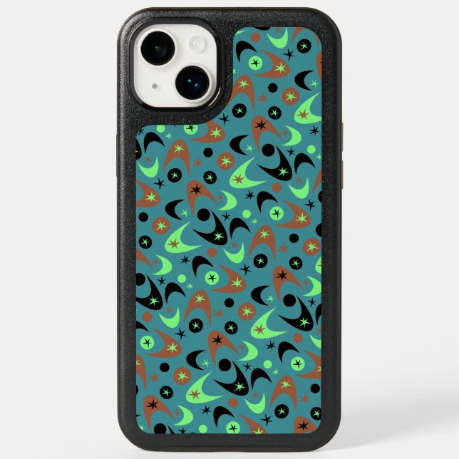 Retro Boomerangs Otterbox iPhone Case (Back)
