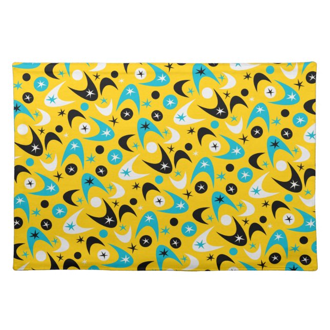 Retro Boomerangs Placemat (Front)
