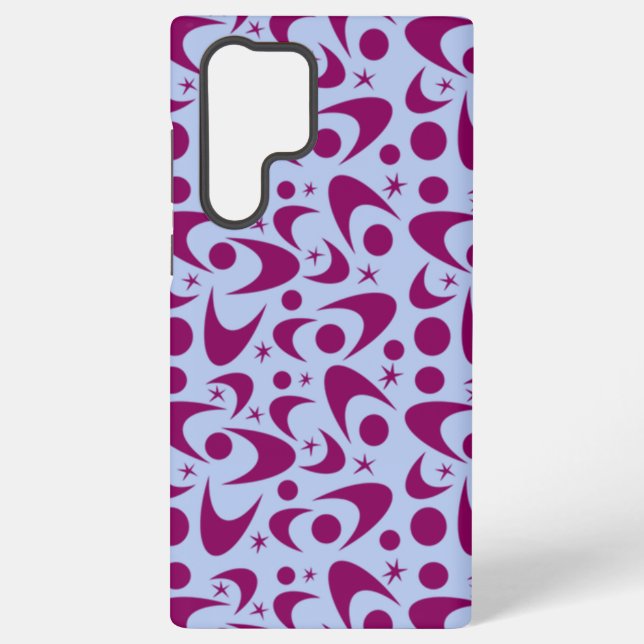 Retro Boomerangs Samsung Galaxy Case (Back)