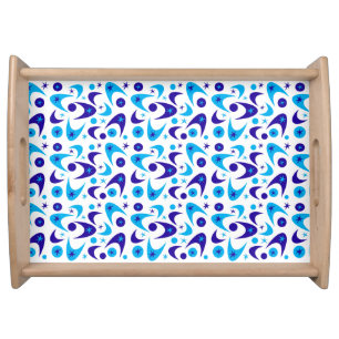 Retro Boomerangs Serving Tray