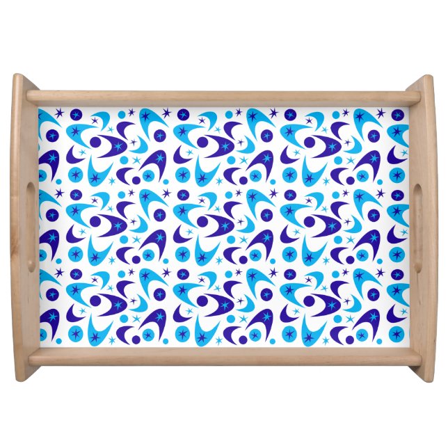 Retro Boomerangs Serving Tray (Front)