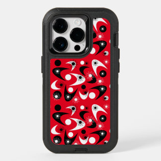 Retro Boomerangs & Starbursts OtterBox iPhone 14 Pro Case