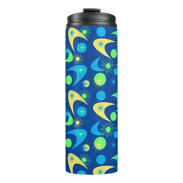 Retro Boomerangs Thermal Tumbler (Front)