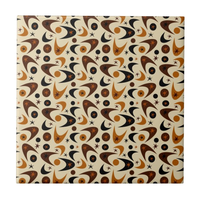 Retro Boomerangs Tile (Front)