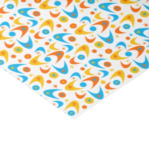 Retro Boomerangs Tissue Paper