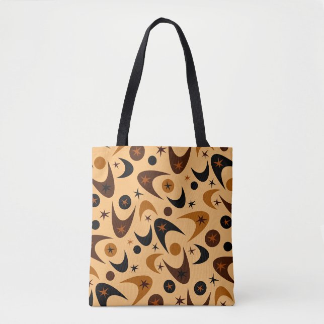 Retro Boomerangs Tote Bag (Front)