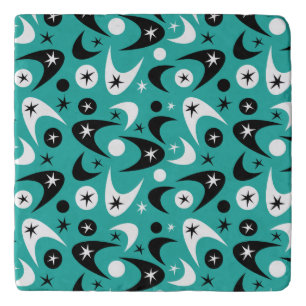 Retro Boomerangs Trivet