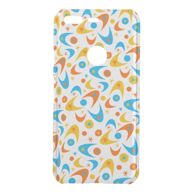 Retro Boomerangs Uncommon Google Pixel Case (Back)