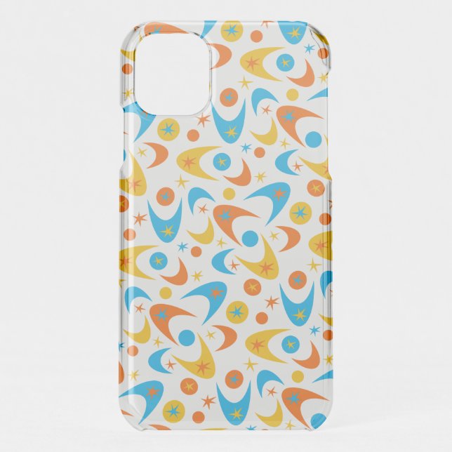 Retro Boomerangs Uncommon iPhone Case (Back)