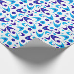 Retro Boomerangs Wrapping Paper<br><div class="desc">Retro boomerangs wrapping paper.  Background color can be customized.</div>