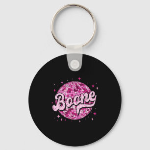 Retro Boone First Name I Love Boone 80s Vintage  Keychain