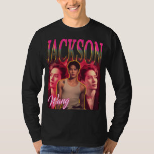 Retro Bootleg Jackson Wang K-Pop Aesthetic T-Shirt