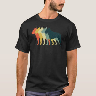 Retro Boston Bull Terrier Dog Puppy Boston Terrier T-Shirt