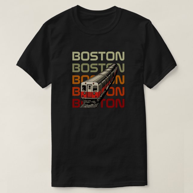 Retro Boston Tee (Design Front)
