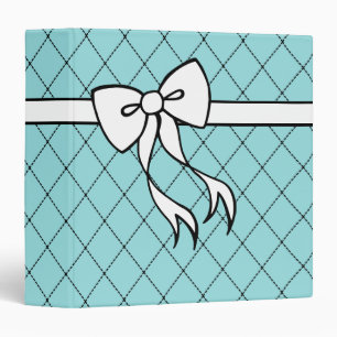 Retro Bow Recipe Binder