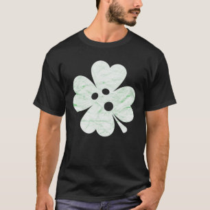 Retro Bowling Ball Shamrock Gift Bowler St Patrick T-Shirt