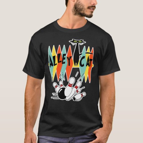 Retro Bowling Vintage Bowler Vintage T T_Shirt