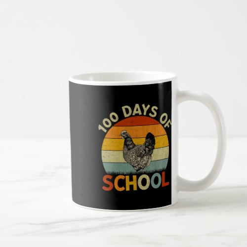 Retro Boys Girls Teachers 100th Day Of School  Coffee Mug