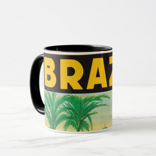 Retro Brazil Mug