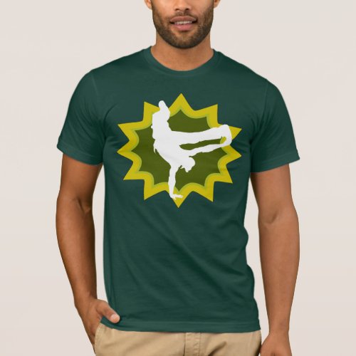 Retro Break Dancer T_Shirt