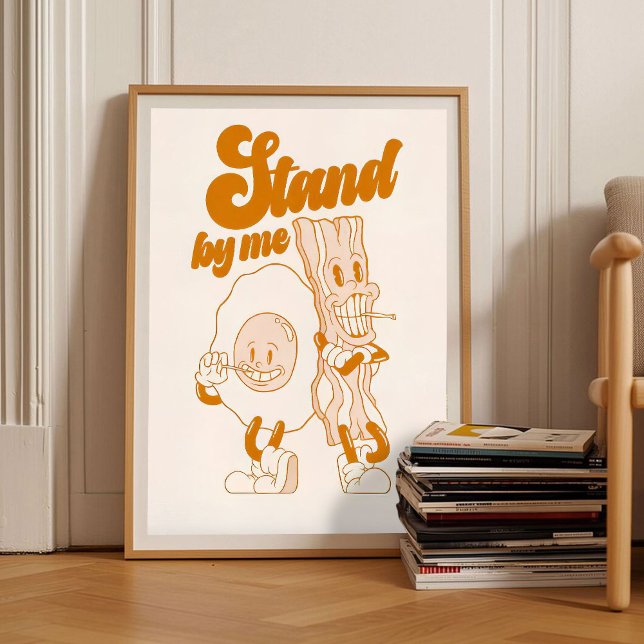Retro Breakfast Print Vintage Diner Illustration  (Creator Uploaded)