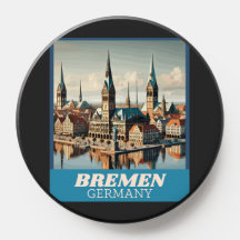 Retro Bremen Skyline