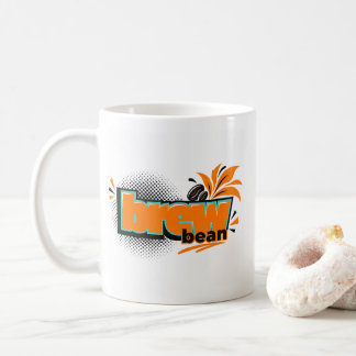 Retro Brew Bean Coffee Graphic – Vintage Coffee  Mug