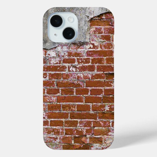 Retro Brick Wall Design Phone Case (Back)