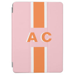 Retro Bridal Party Girl Personalized Monogram iPad Air Cover