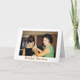 Retro Bridal Shower Invitation