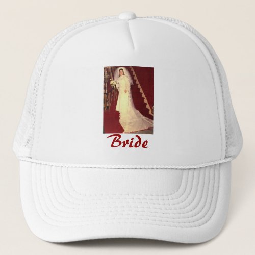 Retro Bride Trucker Hat