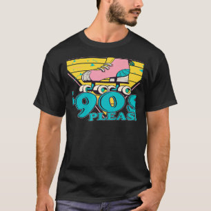 Retro Bring Me Back To The '90s Quad Skating For S T-Shirt