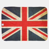 Retro British Union Jack Flag Baby Blanket | Zazzle