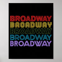Retro Broadway Music Lover Theatre Musical Theater