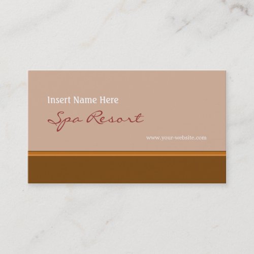 Retro Brown Business Cards