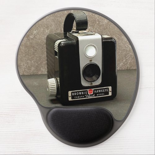 Retro Brownie Camera Gel Mouse Pad
