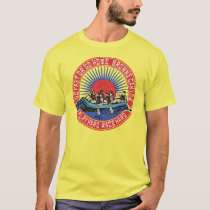 Retro Browns Canyon Rafting. T-Shirt