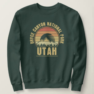 Retro Bryce Canyon National Park Utah Sweatshirt