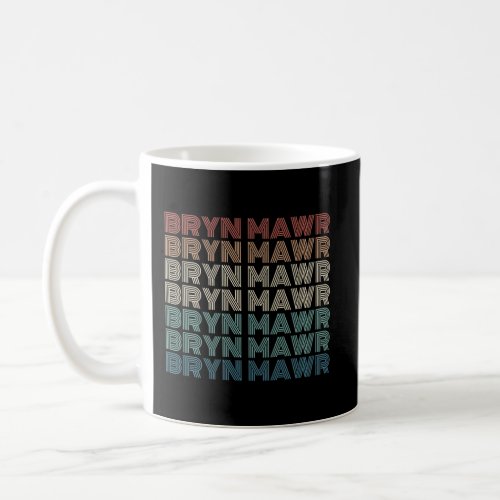 Retro Bryn Mawr Pennsylvania Coffee Mug