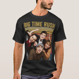 Retro BTR Big Time Rush Band Music Gift Men Women  T-Shirt