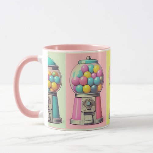 Retro Bubblegum machine  Mug